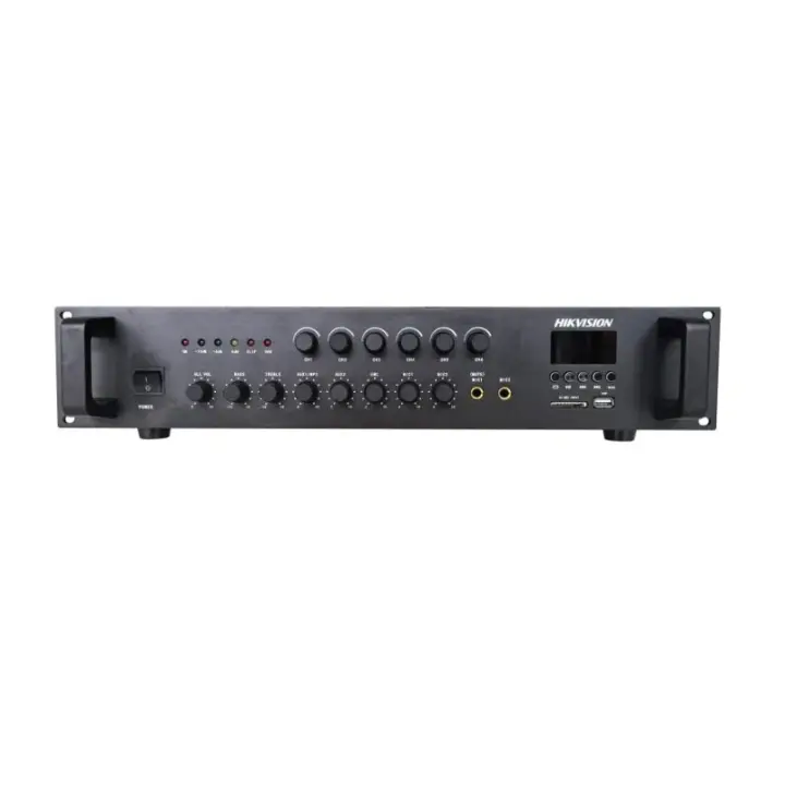 Hikvision 120W 6-Zone Analog Amplifier DS-QAE0A120G1-VB6
