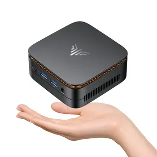 NIPOGI 4K MINI PC Windows 11 Pro AMD Ryzen 3 3150U 8GB DDR4 256GB SSD BT WIFI 5
