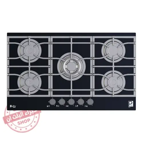 HPT939G- Gas Hob 5 Eyes Heavy Duty Grids