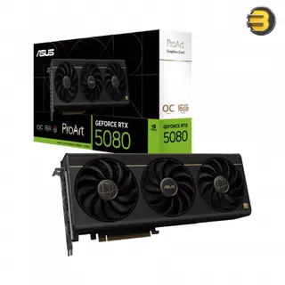 ASUS ProArt RTX 5080 O16G - 16GB GDDR7 Creator Graphics Card