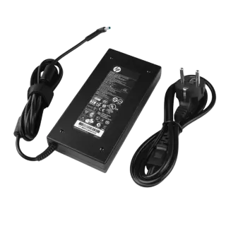 شاحن HP أصلي OEM 150W L32661-001 | 19.5V 7.7A | تصميم مربع | 4.5×3.0mm