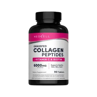 Neocell Grassfed Collagen Peptides + C & Biotin 90-tablets