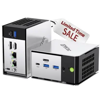 GMKtec M8 Mini PC Gaming AMD Ryzen 5 Pro 6650H 16GB LPDDR5 RAM 512GB SSD WiFi 6E
