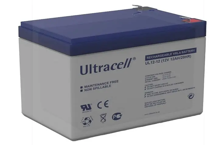 UL12-12 Ultracell Battery 12V 12AH