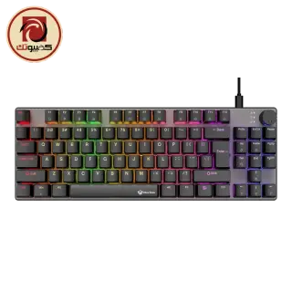 MEETION MK008 Pro TKL Mechanical Keyboard, Red Switch, RGB, Hot-Swappable