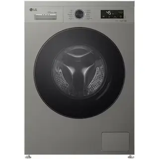 LG Washing Machine 8 kg - 1400 RPM - Wi-Fi Option - Front Loading - Platinum Silver- F4Y2TYGYP