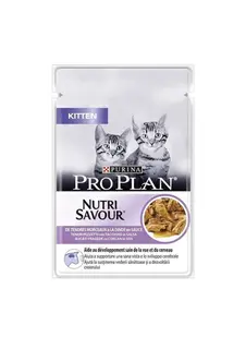 Purina Pro Plan Kitten NUTRISAVOUR Turkey in Gravy 85g