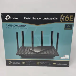 Sealed New TP-Link Archer AXE75 AXE5400 Tri-Band 6 Stream WiFi 6E Gigabit Router