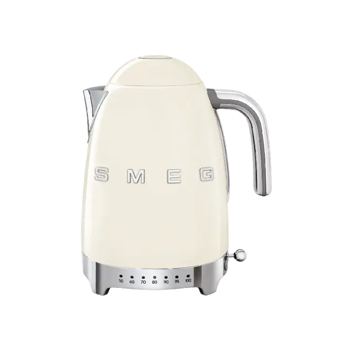 Smeg Kettle Retor Electric 1.7L 2400 W (KLF04CREU), Beige
