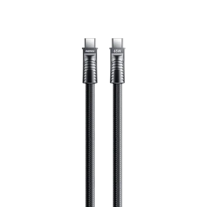 REMAX Yoso Zinc alloy hanging rope braided data cable C29(C-C) 65W 0.3M