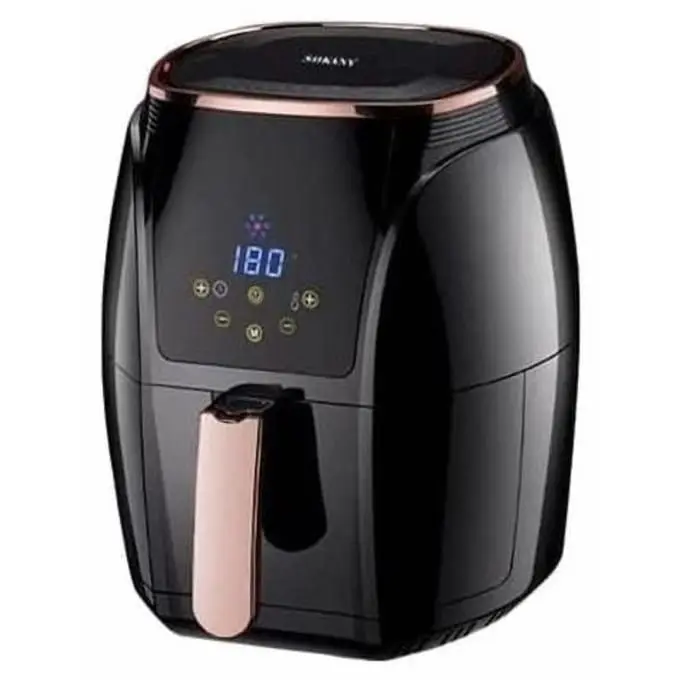 قلاية بدون زيت سوكاني، 5 لتر، 1500 وات، اسود - SE-3011 ( ضمان دولي )