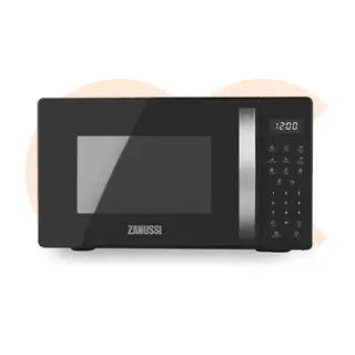 Best-Selling Zanussi Microwave 23 Liter Digital Black Stainless Steel Model ZMM23M38GB | Available Now at EHAB Center Home Appliances