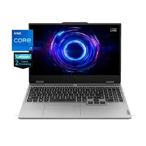 Lenovo LOQ 15IRX10 83JE00DAED Gaming Laptop, Intel Core i7-14700HX, 24GB DDR5, 512GB SSD, NVIDIA GeForce RTX 5050 8GB GDDR7, 15.6″ FHD IPS 144Hz, Windows 11