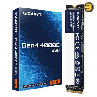 GIGABYTE Gen4 4000E 1TB, PCIe 4.0 NVMe M.2