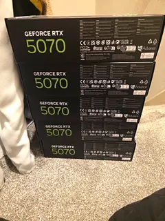MSI Ventus 2X NVIDIA GeForce RTX 5070 12GB GDDR7 PCIe HDMI DP Graphics Card