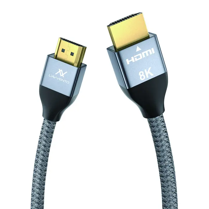 L'avvento Cable DC193 HDMI 8K Version 2.1-120 FPS, 1.5M
