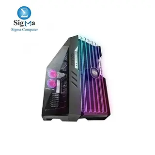 Cooler Master HAF 700 EVO E-ATX High Airflow PC Case, IRIS Customizable LCD .Breathable TG Front Panel, 200mm Sickleflow Fans, 1 x USB 3.2 gen 2 Type C, 4 x USB 3.2 gen 1 (3.0) (H700E-IGNN-S00)