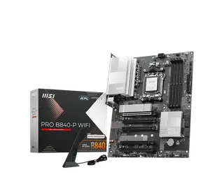 MSI PRO B840-P WIFI 7 DDR5 ATX AM5 AMD Motherboard