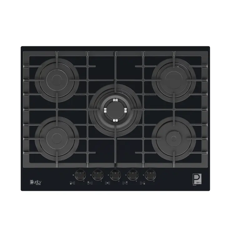 HPT713G, Gas Hob 5 Eyes Heavy Duty Grids