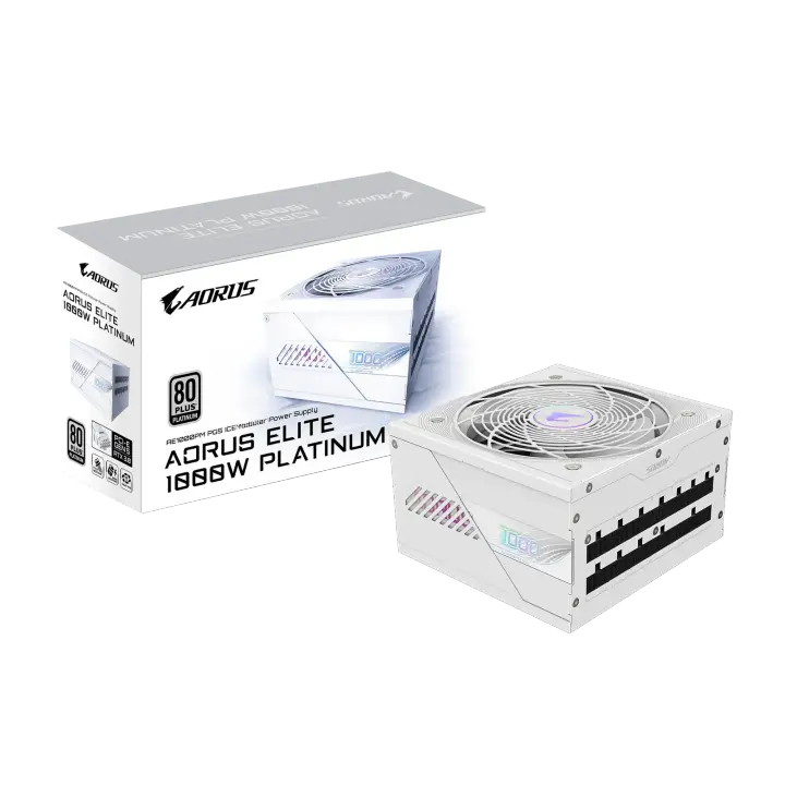 GIGABYTE AORUS ELITE P1000W 80+ Platinum Modular PCIe 5.0 ICE