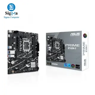 ASUS Intel PRIME B760M-F LGA 1700 micro-ATX motherboard