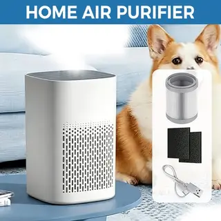 Luftreiniger Air Purifier 50m³/h Allergiker mit HEPA-Filter Schimmel Staub Rauch