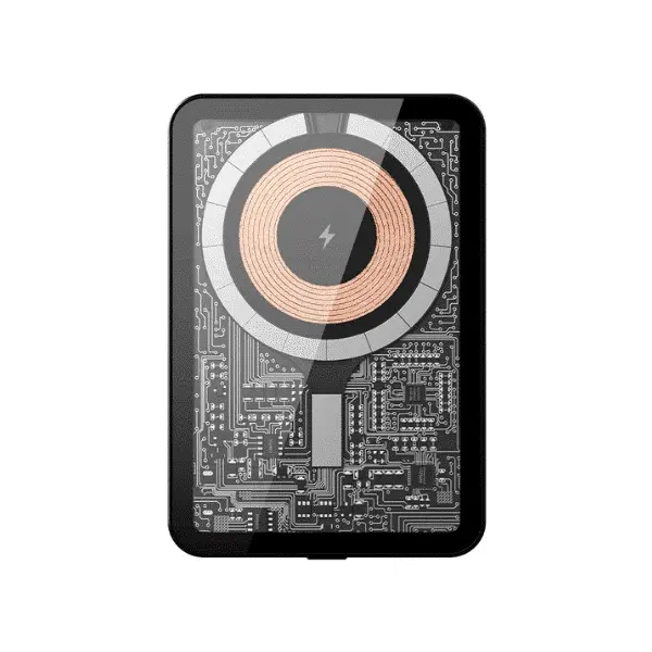 Maxco MP13 Thor Series 5000mAh Magnetic Wireless Charging 15W, Black