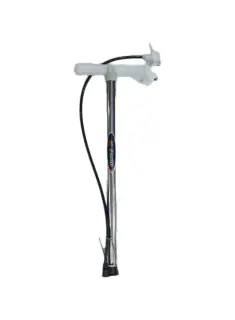 Generic Bicycle Air Pump With 3 Pin Extra Multipurpose Use, Silver