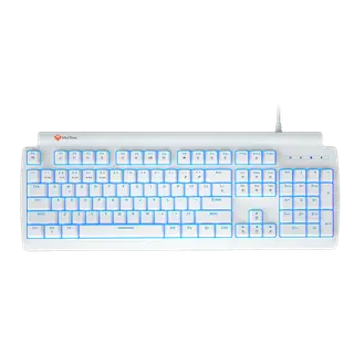 Meetion MK600MX Blue Switches Mechanical White Gaming Keyboard