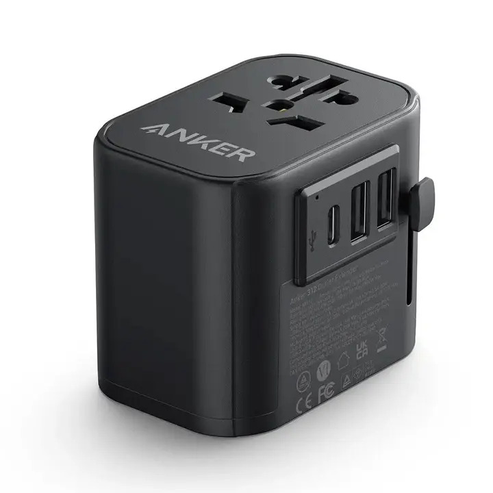 Anker Power Extend USB-C Travel Adapter 30W B2B A9212K11 - Black