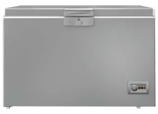 ديب فريزر بيكو - ديفروست افقى ، 350 لتر، فضي - HSA40500S