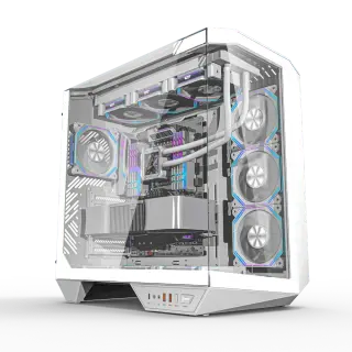 darkFlash DY470 ATX PC Case White