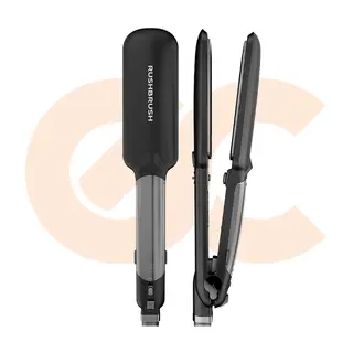 Rush Brush Hair Straightener X6 Black