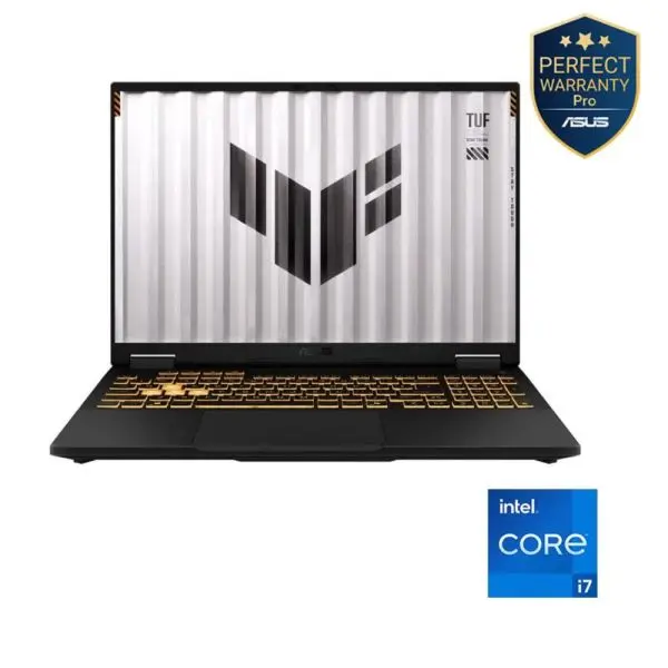 ASUS TUF Gaming F16 FX608JHI-TU657W( 90NR0NA1-M00BM0 ) Intel Core i7-14650HX, 16G DDR5-512GB SSD, RTX 5050 8GB, 16 FHD+ IPS 144Hz, Windows 11