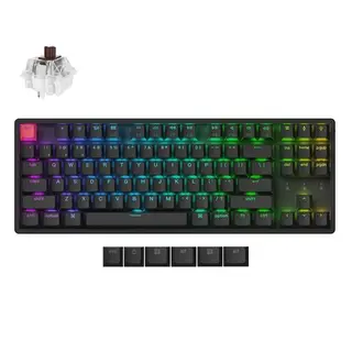 Keychron K8 Kabellose Mechanische Tastatur Version 2, QWERTY US, K8X-J3, Brown