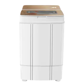 غسالة أطفال، سعة 4 كيلو، باب زجاج، CWM1450G - ابيض ذهبي