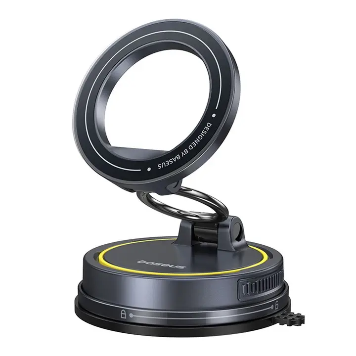 Baseus VC2 Flex Magnetic Car Holder Suction Cup Version - Cosmic Black