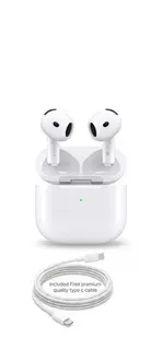 For Apple AirPods 4 wireless earphones USB-C Active Noise Cancellation ANC+Cable