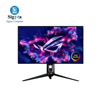 ASUS ROG Swift OLED PG32UCWM 32-inch 4K True Tandem RGB OLED Gaming Monitor, Dual Mode 4K 240Hz / FHD 480Hz, 0.03ms, TrueBlack Glossy, DP 2.1a 80Gbps, HDMI 2.1, USB-C 90W, KVM, PIP/PBP, G-SYNC, OLED Care Pro