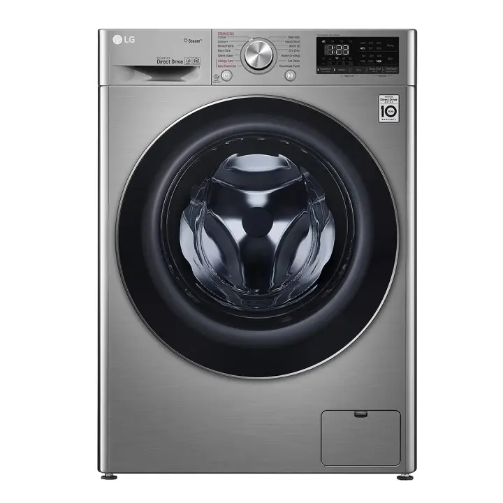 Lg Vivace Washing Machine, Fully Automatic, Front Loading - 10.5 Kg - Silver - F4V5Ryp2T