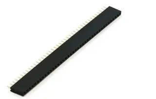 Pin Header Female (2.54mm) 1X40 Straight