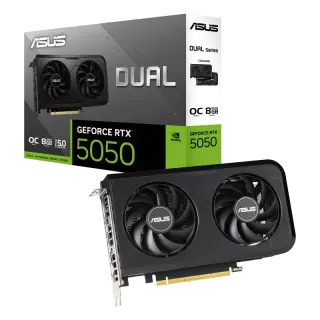 ASUS Dual GeForce RTX™ 5050 8GB GDDR6 OC Edition