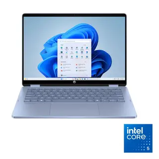 HP OmniBook 5 Flip 14-fp0052ne Laptop - Intel® Core™ 5-120U - 16GB - 512GB SSD - Intel® Graphics - 14" OLED Touch 2K - Win11 - Sky Blue