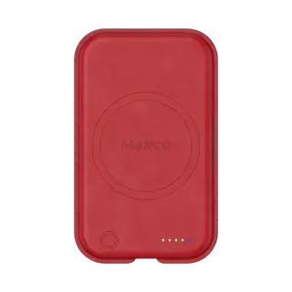 MAXCO POWER BANK FUTURE MAGNETIC 5000MAH RED MP26