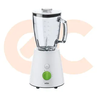 Best-Selling Braun Tribute Collection Jug Blender, 800 Watt, White -JB3060WH | Available Now at EHAB Center Home Appliances