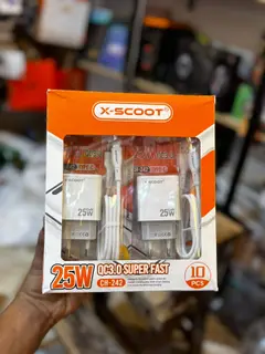 شاحن اكس اسكوت x-scoot ch-242 type-c