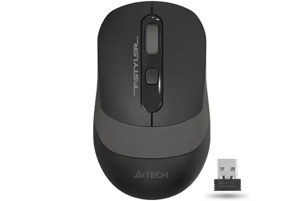 A4tech Fstyler FG10S 2.4G Wireless Mouse Black