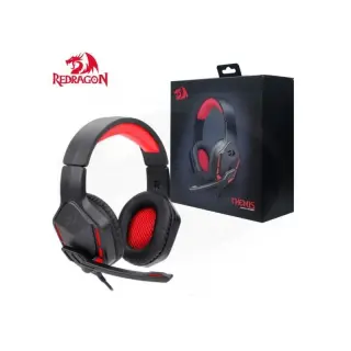 Redragon H220 THEMIS Red LED Stereo Surround Sound Gaming Headset