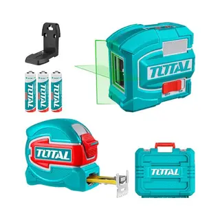 توتال ميزان ليزر 2 خط اخضر 35 متر tll680081 Laser levev TLL156601