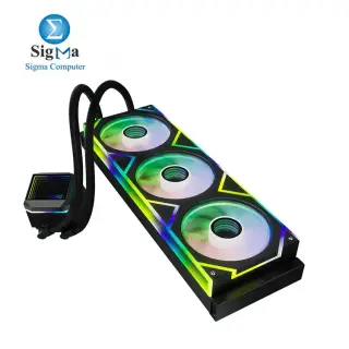 XPG LEVANTE II 360 ARGB Liquid CPU Cooler - Black